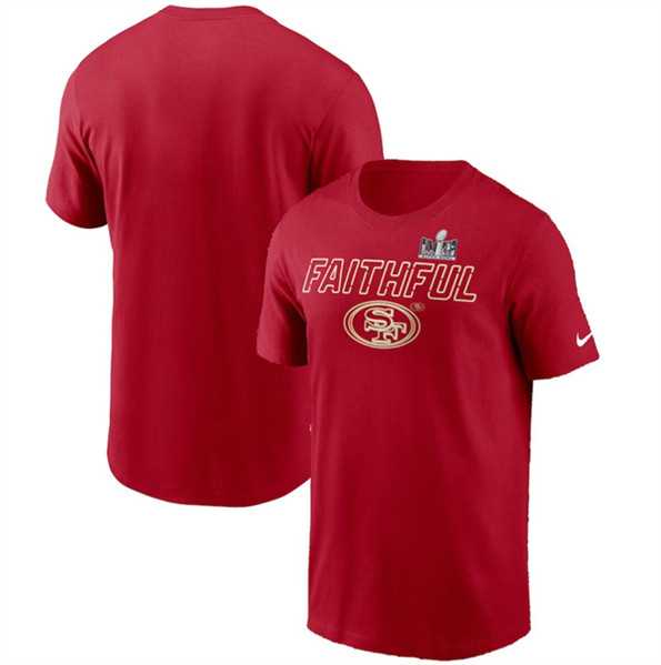 Men's San Francisco 49ers Scarlet Super Bowl LVIII Local T-Shirt,We sell and wholesale Men's San Francisco 49ers Scarlet Super Bowl LVIII Local T-Shirt on line form chian!